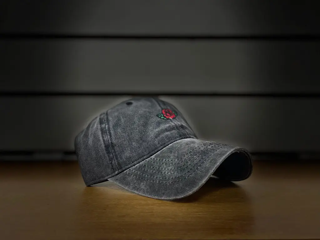 Gorra -Rosa- Vintage