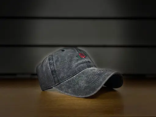 Gorra -Rosa- Vintage